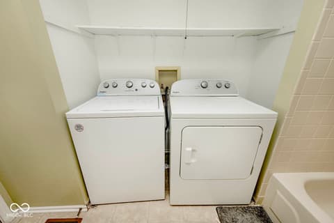 Laundry room at 8012 Valley Farms Court, Indianapolis, IN