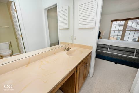Bathroom at 8012 Valley Farms Court, Indianapolis, IN