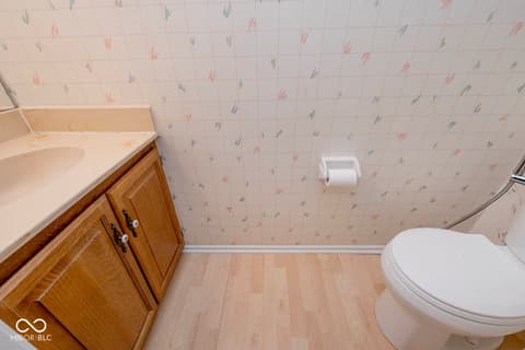 Bathroom at 8012 Valley Farms Court, Indianapolis, IN