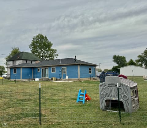 Backyard at 7024 W US Highway 36, Danville, IN