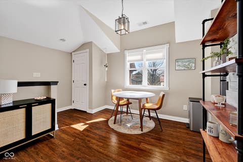 Dining room at 1011 N Ogden Street, Indianapolis, IN