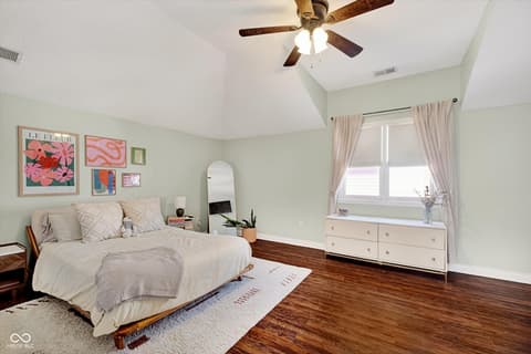 Bedroom at 1011 N Ogden Street, Indianapolis, IN