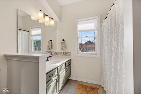 Bathroom at 1011 N Ogden Street, Indianapolis, IN