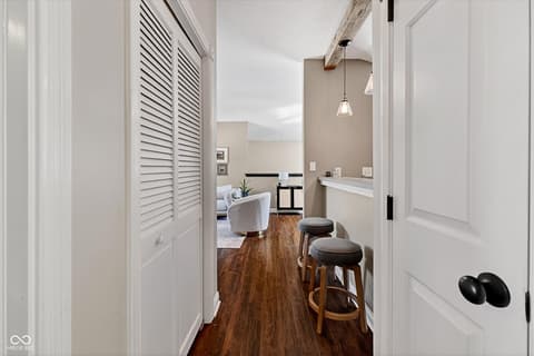 Hallway at 1011 N Ogden Street, Indianapolis, IN