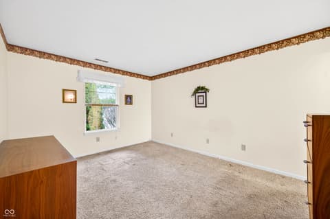 Primary bedroom at 631 N Shore Boulevard, Franklin, IN