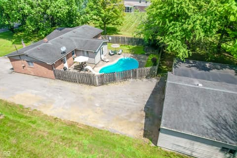 Aerial view at 7155 E County Road 150 S, Avon, IN