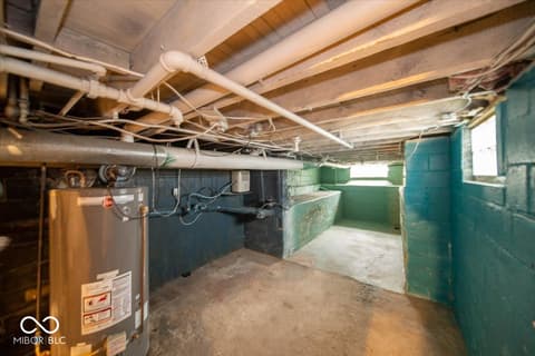 Basement at 159 E King Street, Franklin, IN