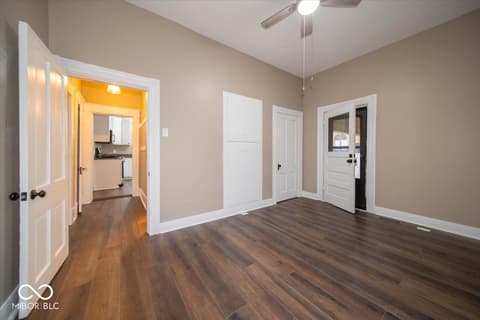 Primary bedroom at 159 E King Street, Franklin, IN