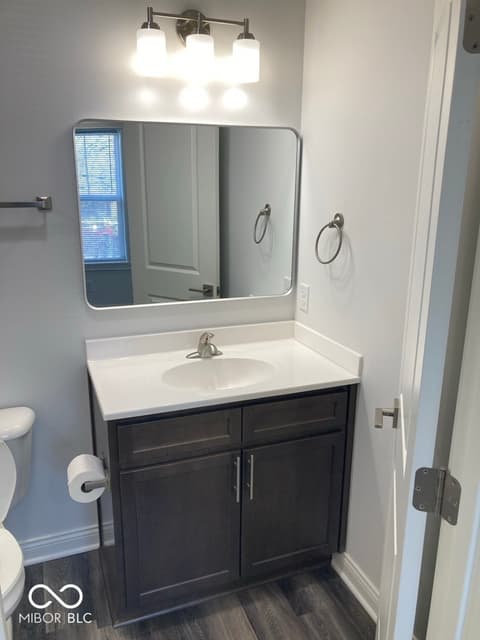 Bathroom at 117 N Hamilton Street, Shelbyville, IN