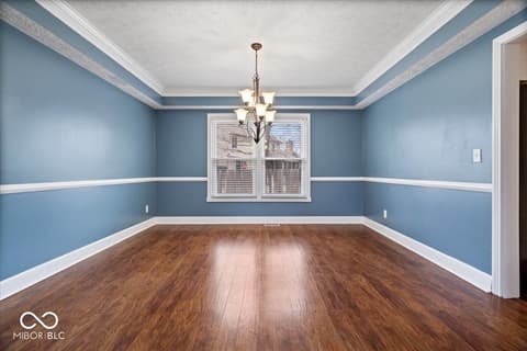 Dining room at 792 Grace Drive, Carmel, IN