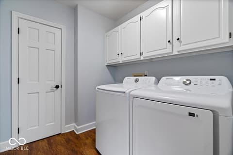 Laundry room at 792 Grace Drive, Carmel, IN