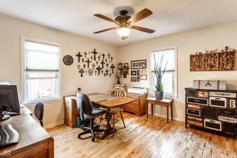 Home office at 730 E Gimber Street, Indianapolis, IN