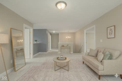 Living room at 2910 Parkview Drive, Columbus, IN