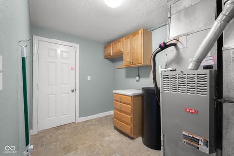 Laundry room at 2910 Parkview Drive, Columbus, IN