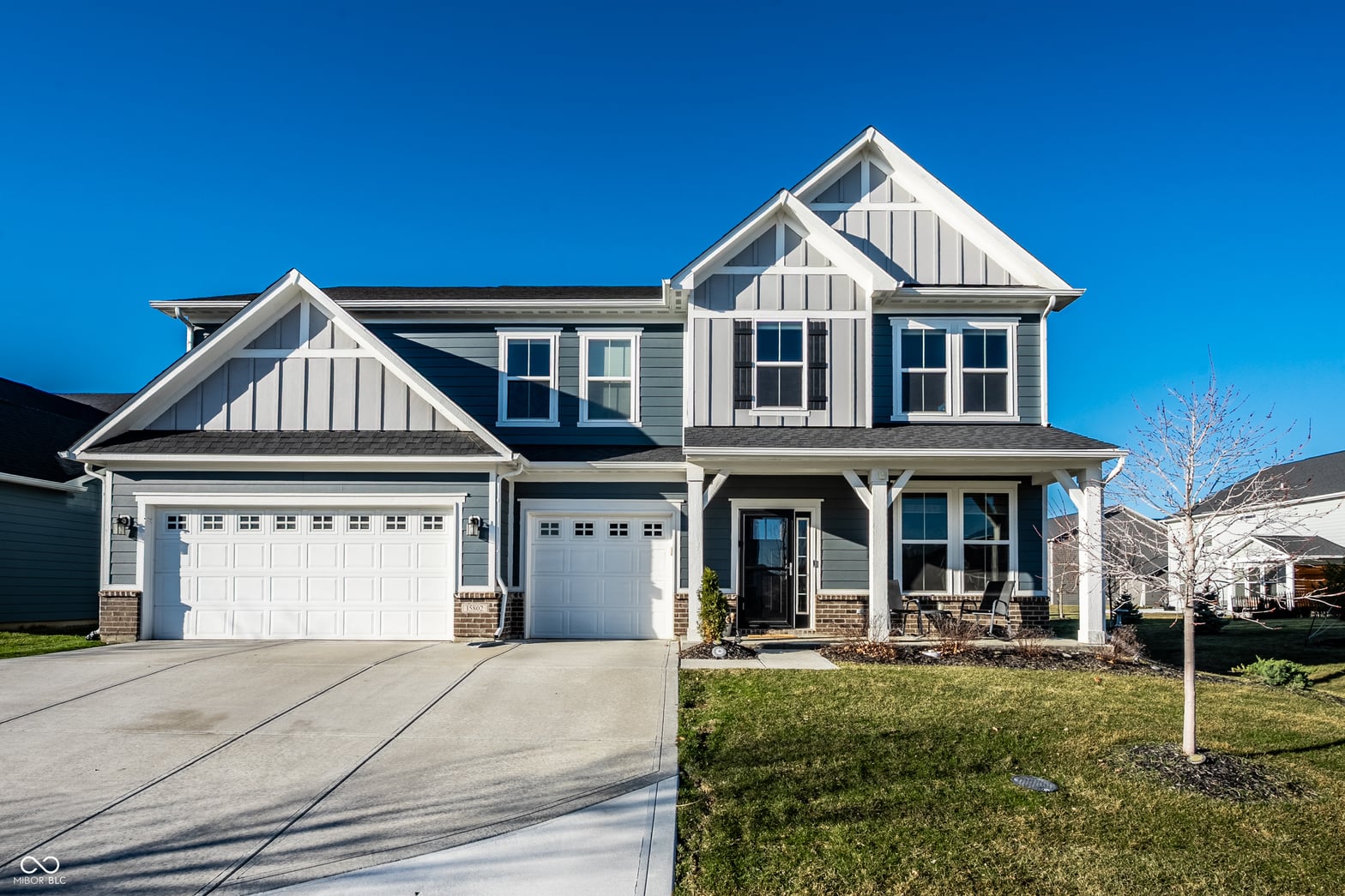Front exterior at 15802 Turntable Court, Westfield, IN