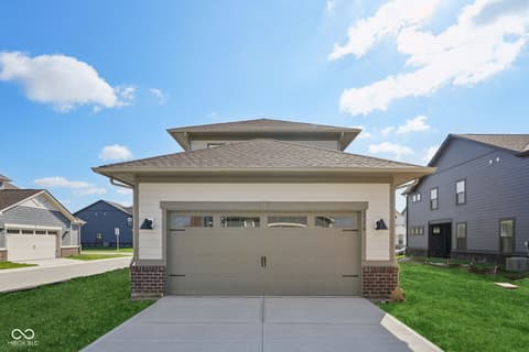 Front exterior at 2736 Evergreen Avenue, Plainfield, IN
