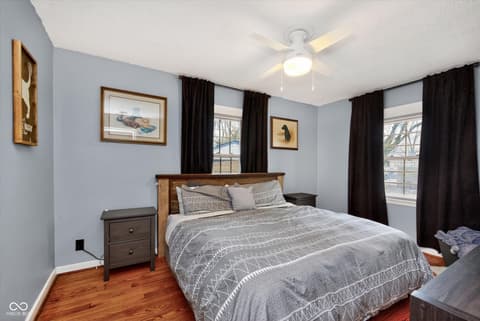 Bedroom at 5843 N Keystone Avenue, Indianapolis, IN
