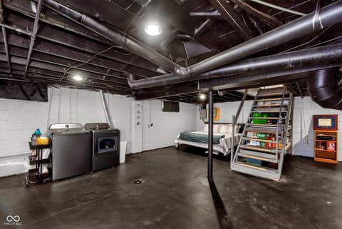 Basement at 5843 N Keystone Avenue, Indianapolis, IN