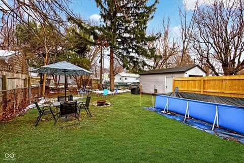 Yard at 5843 N Keystone Avenue, Indianapolis, IN