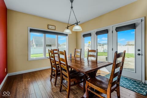 Dining room at 1984 Austin James Lane, Seymour, IN