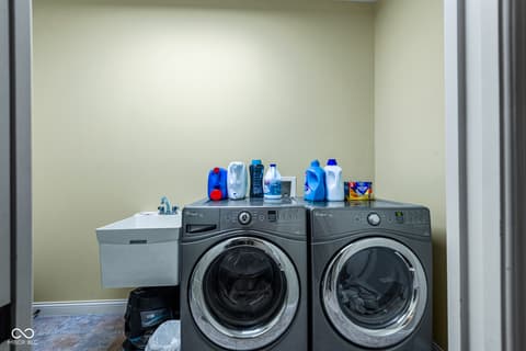 Laundry room at 1984 Austin James Lane, Seymour, IN