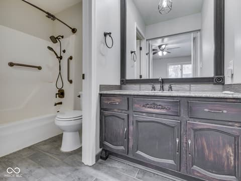 Bathroom at 209 Brighton Court, Greenwood, IN