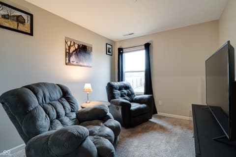 Home office at 1424 Crabapple Road, Franklin, IN