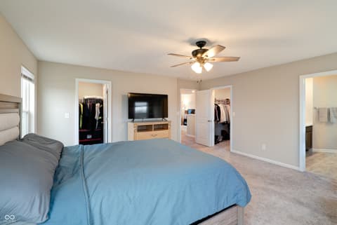 Bedroom at 1424 Crabapple Road, Franklin, IN