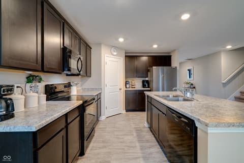 Kitchen at 1424 Crabapple Road, Franklin, IN