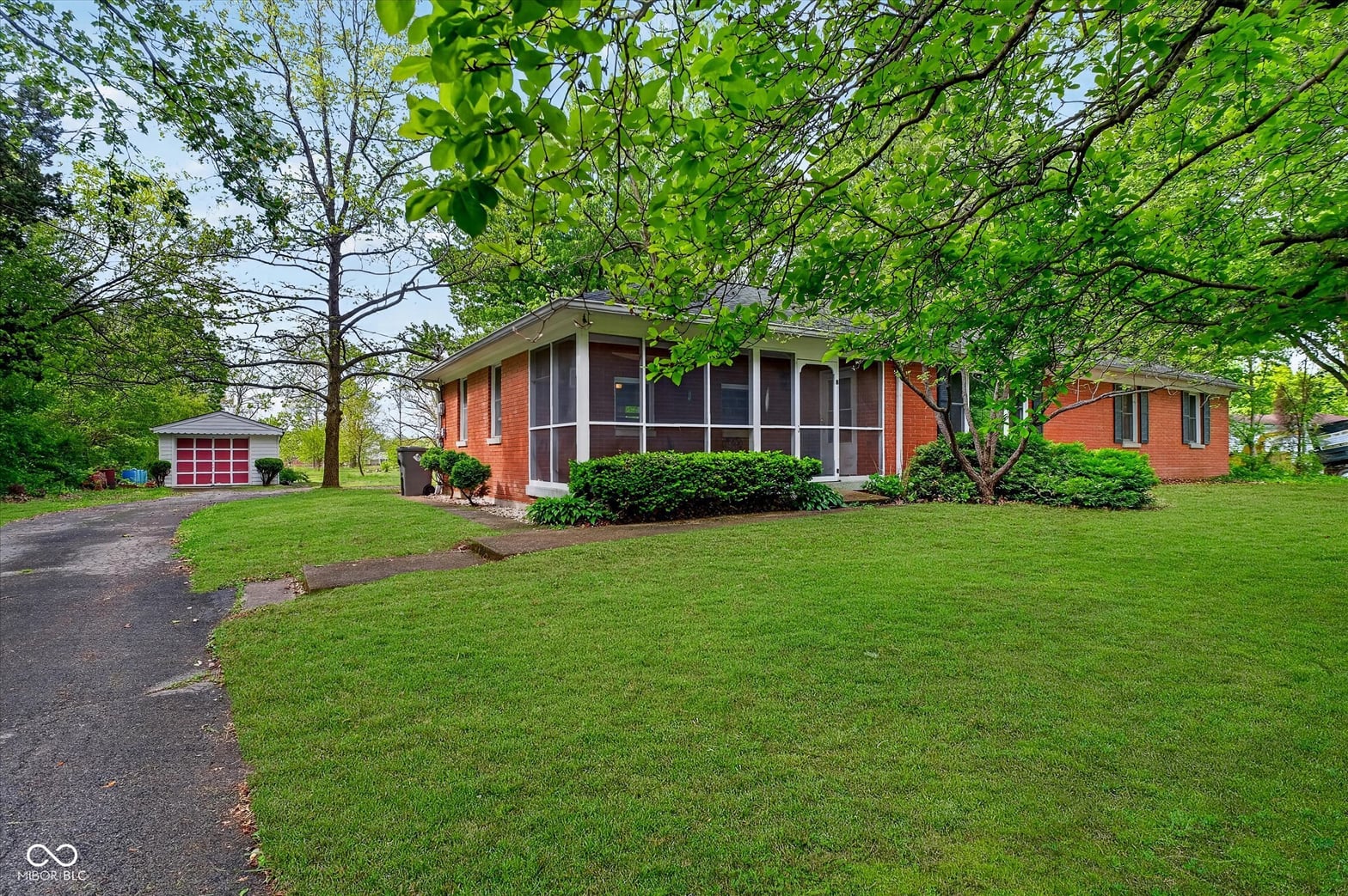 Front exterior at 3637 W 69th Street, Indianapolis, IN