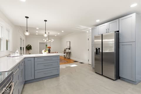 Kitchen at 1207 Van Buskirk Road, Anderson, IN