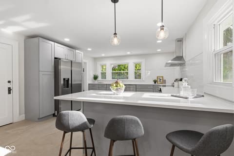 Kitchen at 1207 Van Buskirk Road, Anderson, IN
