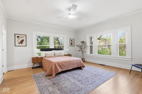Primary bedroom at 1207 Van Buskirk Road, Anderson, IN
