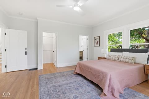 Primary bedroom at 1207 Van Buskirk Road, Anderson, IN