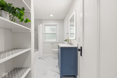 Bathroom at 1207 Van Buskirk Road, Anderson, IN