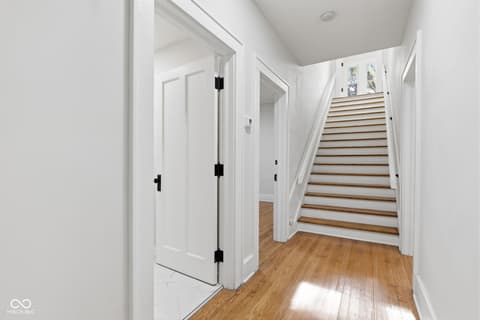 Stairs — 1207 Van Buskirk Road, Anderson, IN