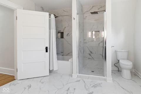 Bathroom at 1207 Van Buskirk Road, Anderson, IN