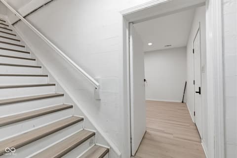 Stairs — 1207 Van Buskirk Road, Anderson, IN