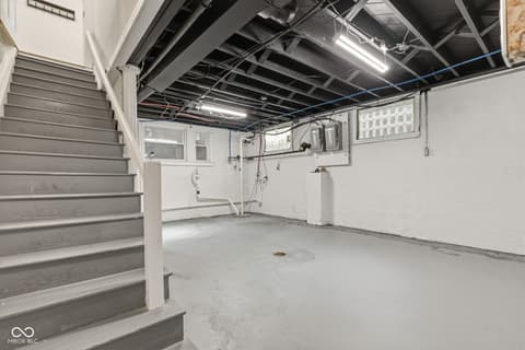 Basement at 1207 Van Buskirk Road, Anderson, IN