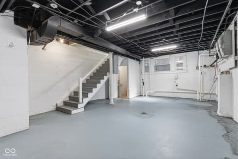 Basement at 1207 Van Buskirk Road, Anderson, IN