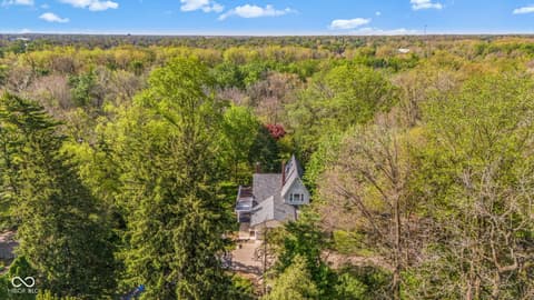 Aerial view at 1207 Van Buskirk Road, Anderson, IN