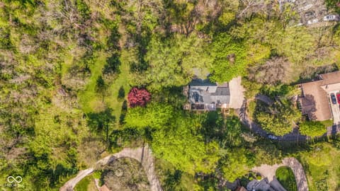 Aerial view at 1207 Van Buskirk Road, Anderson, IN