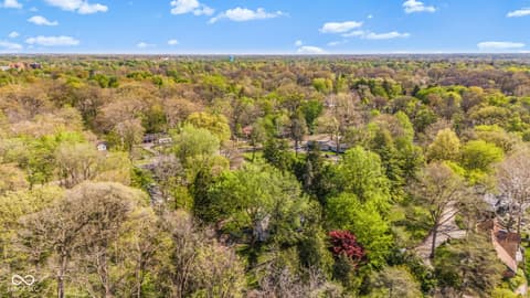 Aerial view at 1207 Van Buskirk Road, Anderson, IN