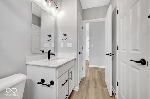 Bathroom at 3247 Wrangler Drive, Bargersville, IN