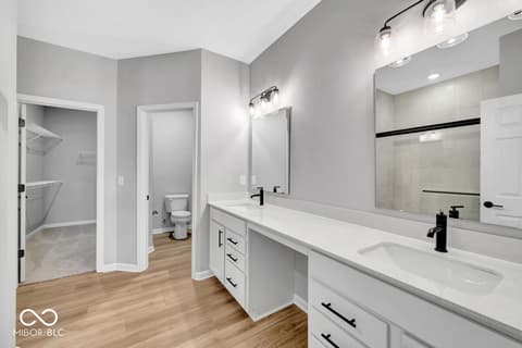 Bathroom at 3247 Wrangler Drive, Bargersville, IN
