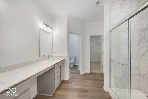 Bathroom at 3231 Wrangler Drive, Bargersville, IN