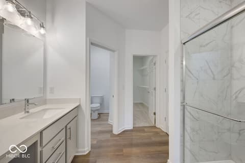 Bathroom at 3231 Wrangler Drive, Bargersville, IN