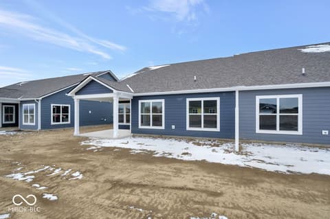Backyard at 3231 Wrangler Drive, Bargersville, IN