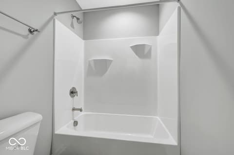 Bathroom at 1109 Ridgevine Road, Greenwood, IN