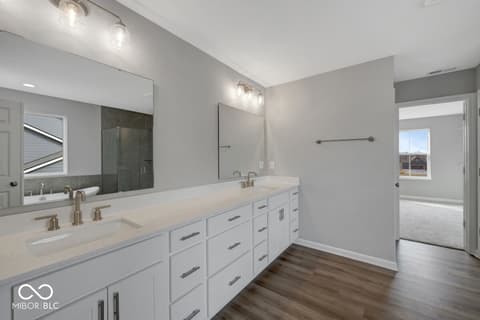 Bathroom at 1109 Ridgevine Road, Greenwood, IN